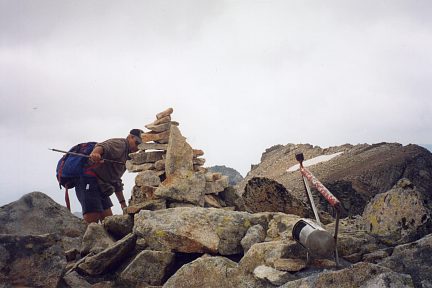 Sommet du pico de la Frondella (3071 m)