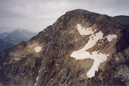 Pico de la Frondella (3071 m) : Balaïtous et sa Grande Diagonale