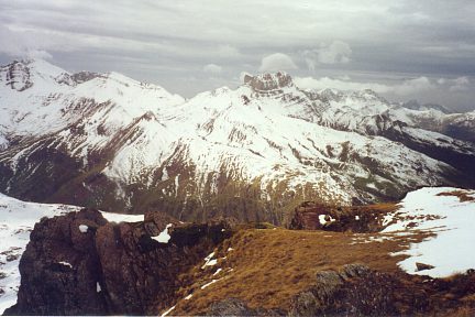 Pic d'Arri (2157 m) : Visaurin et Castillo de Acher