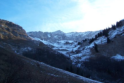 Face Ouest de l'Arcalod