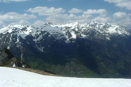 Herrana (2067 m) : panorama sur le Soussouéou
