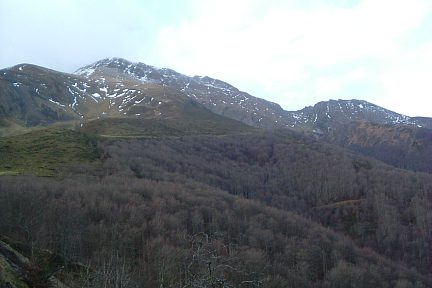Pic d'Orhy vu du Cayolar d'Arratakoua