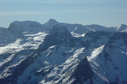 Pic Peyreget (2487 m) : Vertice de Anayet et la Collarada