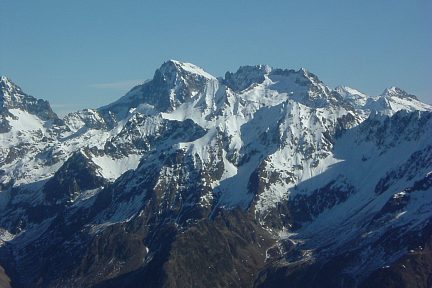 Pic Peyreget (2487 m) : le Balaïtous et les picos de la Frondella