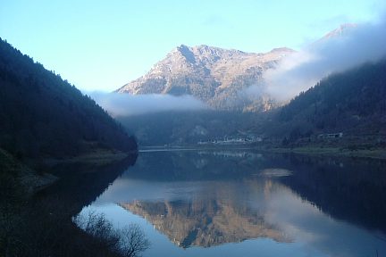 Pic de la Sagette, Herrana, Fabrèges et son lac