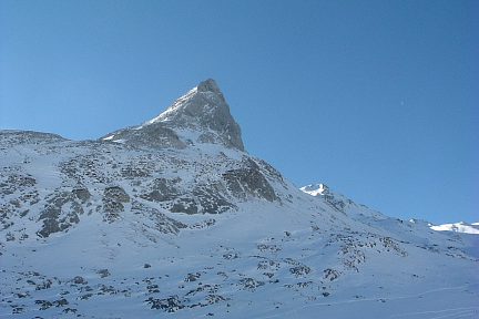 Pène de la Glère vue depuis le Plaa de la Gradillère