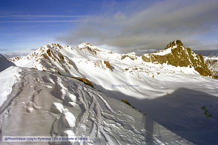 Pic d'Anayette et le Vertice en arrière-plan