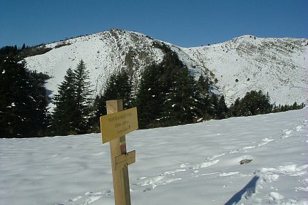 Pic Barsaut et Soum de Counée depuis la signalisation