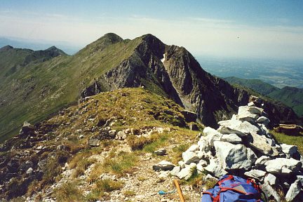 Pic de l'Ourlène et l'Ourlenotte depuis le Rocher d'Aran
