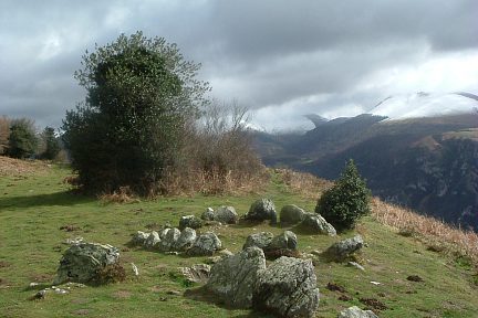 Cromlech de Lous Couraus, vue 2