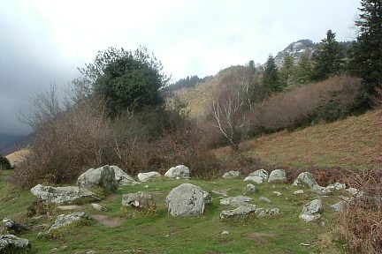 Cromlech de Lous Couraus, vue 3