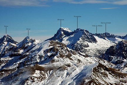 Panorama depuis le sommet de l'Anayette