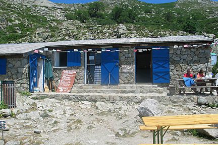 Refuge d'Usciolu sur le GR 20