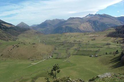 Plateaux de la Técouère et de Roland depuis le Turon de la Técouère