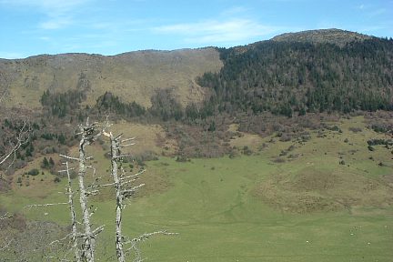 Plateau de la Técouère et Soum de Counée depuis le Turon