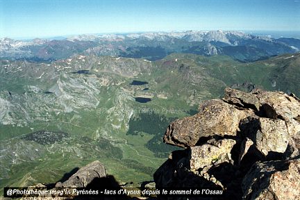 Depuis le sommet de l'Ossau