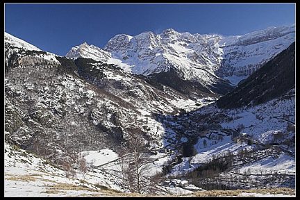 Cirque de Gavarnie depuis le sentier des Gypaètes