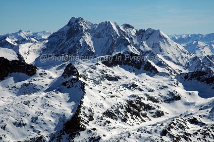 Vignemale depuis le Garmo Negro