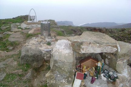 Sommet du Jaizkibel (543 m), vue sur l'océan Atlantique