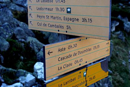 Sur le chemin de Larribet