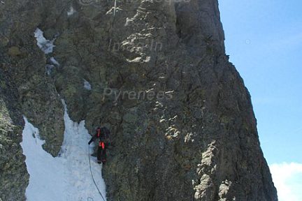 Descente du Petit Pic d'Ossau
