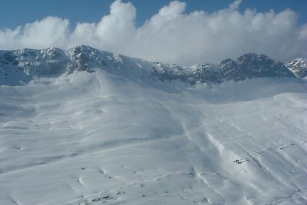 Crête de Coos, vue du sommet du pic de Males Ores