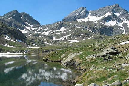 Grand Pic d'Aratille depuis le lac d'Arratille