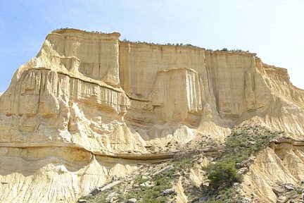 Des orgues dans le désert des Bardenas Reales