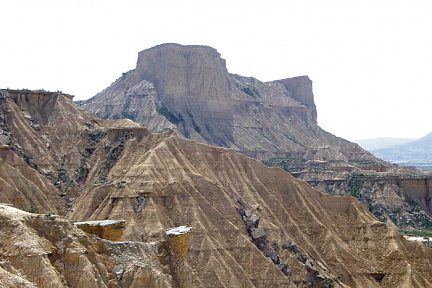 Dans la chaleur du désert des Bardenas