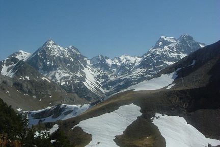 Sommet de O Forato Sud (2106 m), pics Balaïtous et d'Arriel