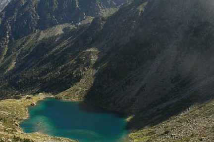 Lac d'Estom en août 2006