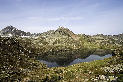 Lac dets Coubous et le pic Crampettes