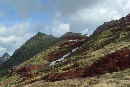 Le pico Culivillas depuis la crête