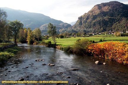 Le Gave d'Ossau à Laruns