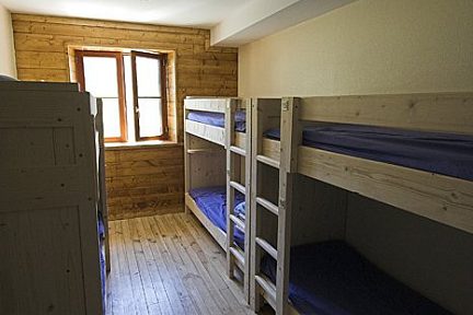 Chambres du refuge de la Glère