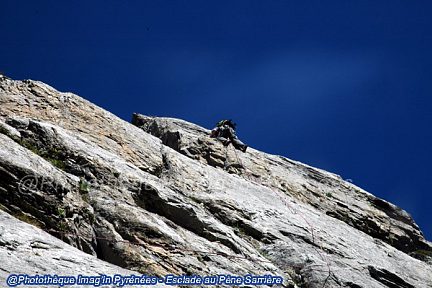 Dernier ressaut avant le sommet du Pène Sarrière