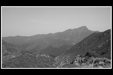 Le Montaigu depuis le cap de Labasset
