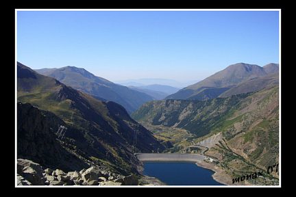 Vallfosca : le barrage de Sallente