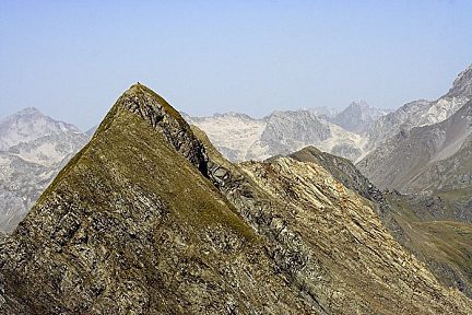 Pic de Gabiet depuis les crêtes du Soum Blanc des Especières