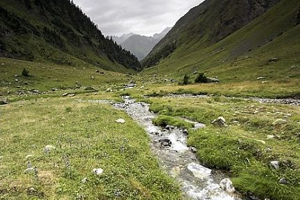 Cirque de Lis vers la vallée de Pragnères