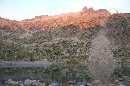 Lac d'Aubert  - Brèque de Barris