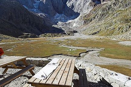 Vue superbe depuis la terrasse