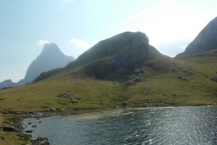Lac Paradis et pic du Midi d'Ossau