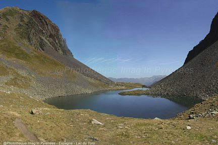 Lac du Col du Toro, entre Peña Nera et Malh Dera Artiga