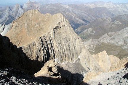 Pics et glacier des Gabietous