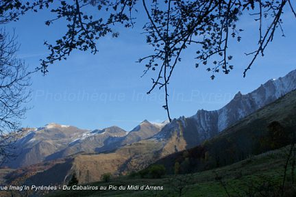 Du Cabaliros au pic du Midi d'Arrens