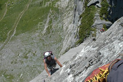 Escalade au pène Sarrière