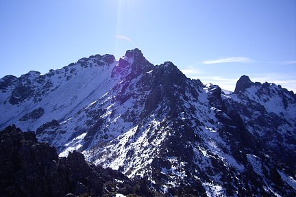 Punta Radiche vue du sommet du Montegrossu