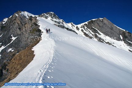 Une belle arête menant au pic Wilson