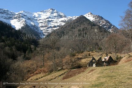 Le Montaigu vu depuis le Courtaou de Hourc